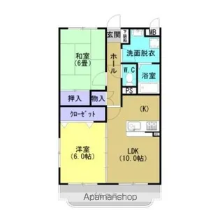 Y&Mマンションドリーム【1階】の間取り